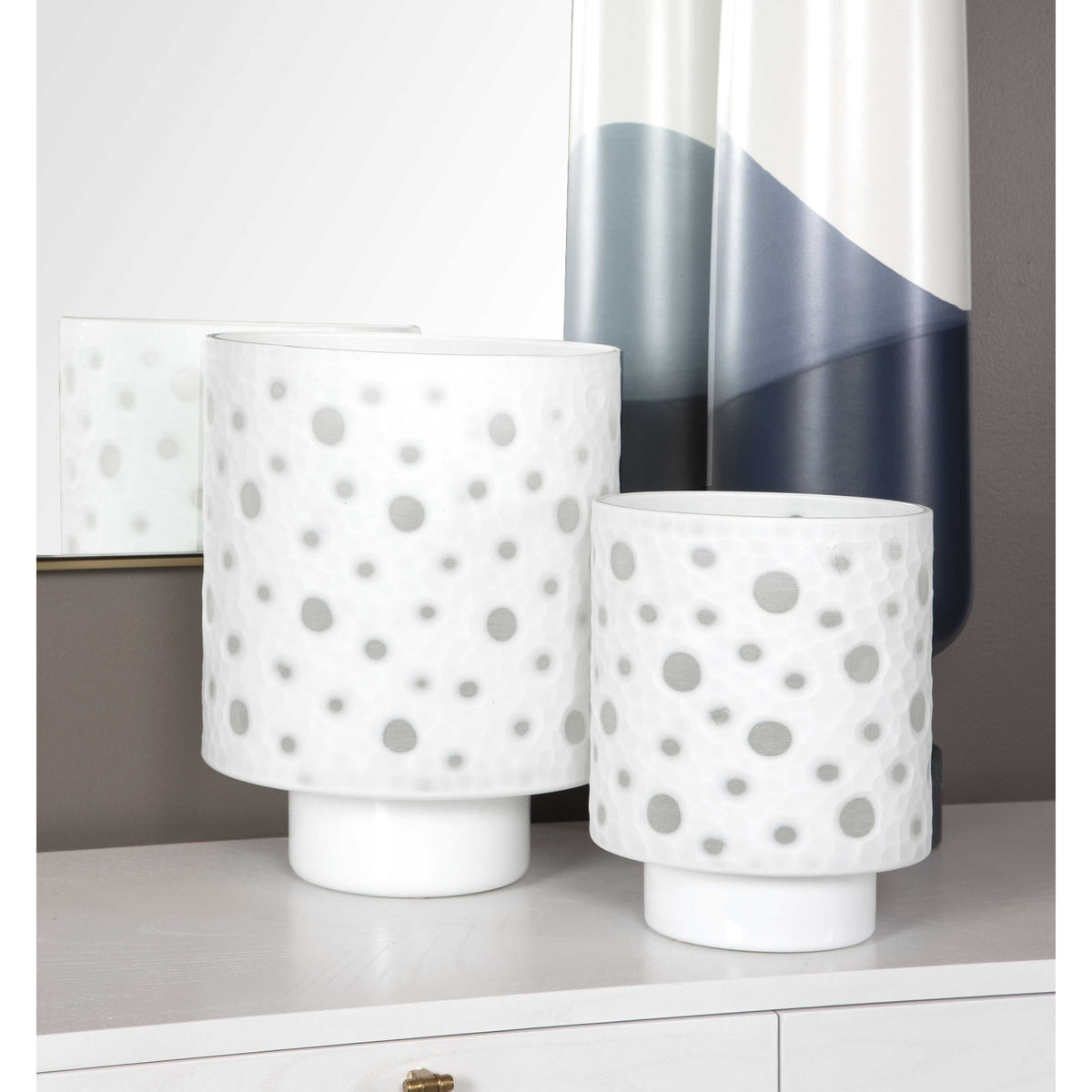 Galaxy Hurricane Vase