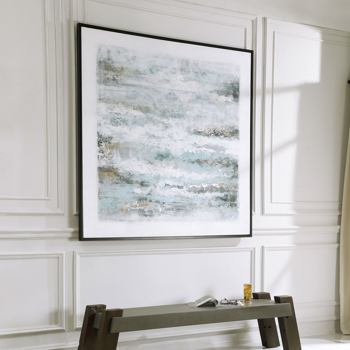 Above The Clouds Hand Painted Art