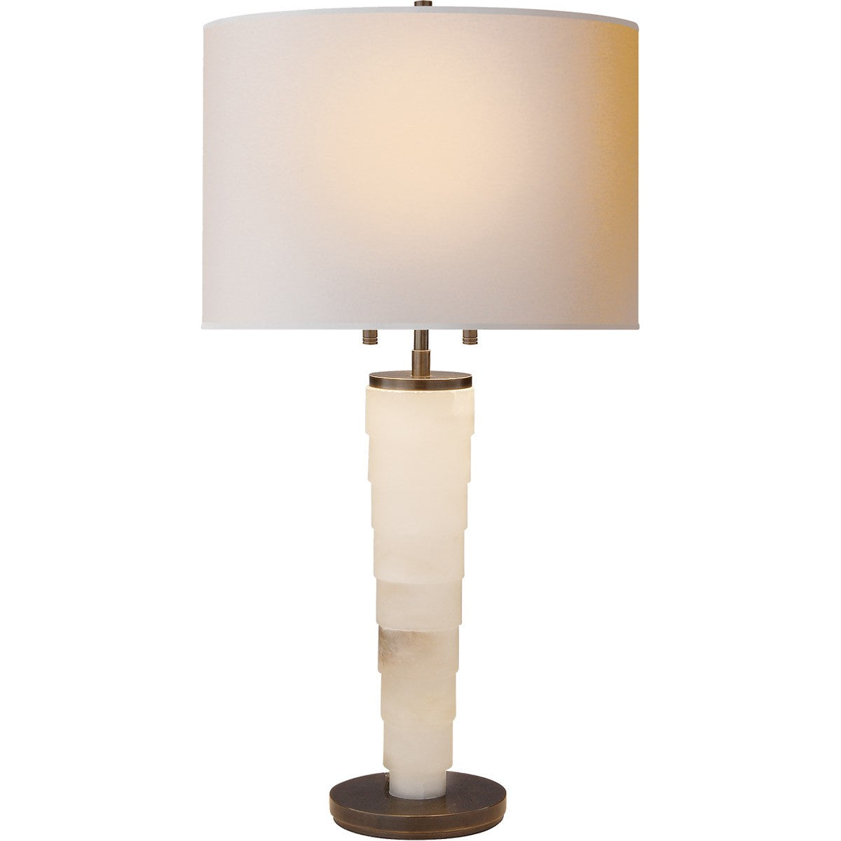 Stanford 2 Light Lamp - Alabster