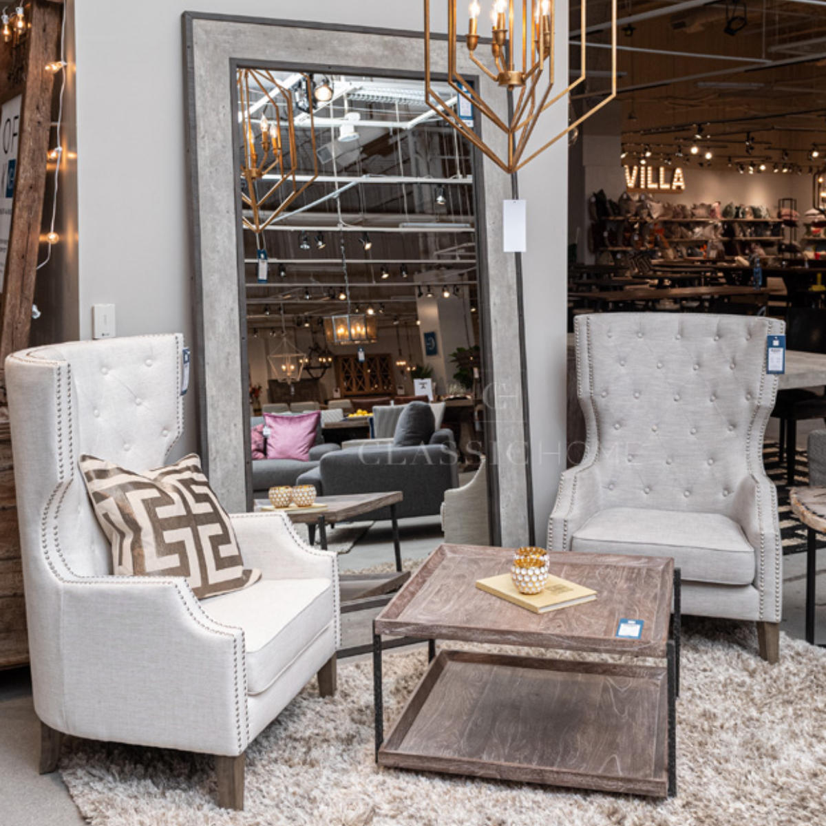 Webster Floor Mirror