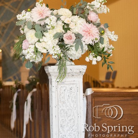 White Pedestal