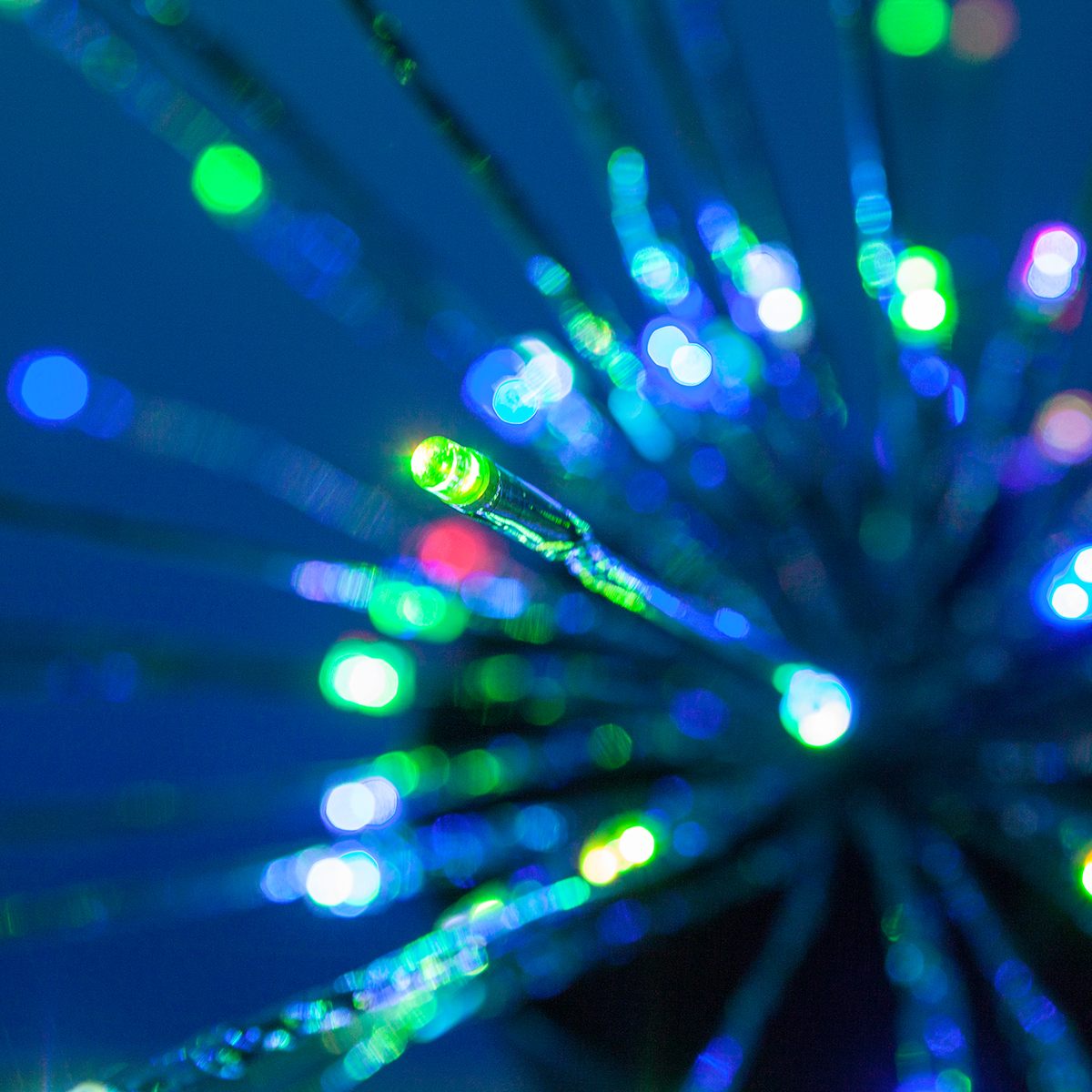 RGB LED Starburst Silver - Set of 3