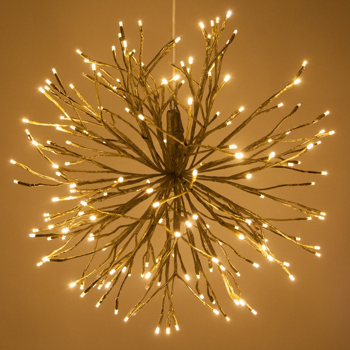 24" LED Starburst Gold
