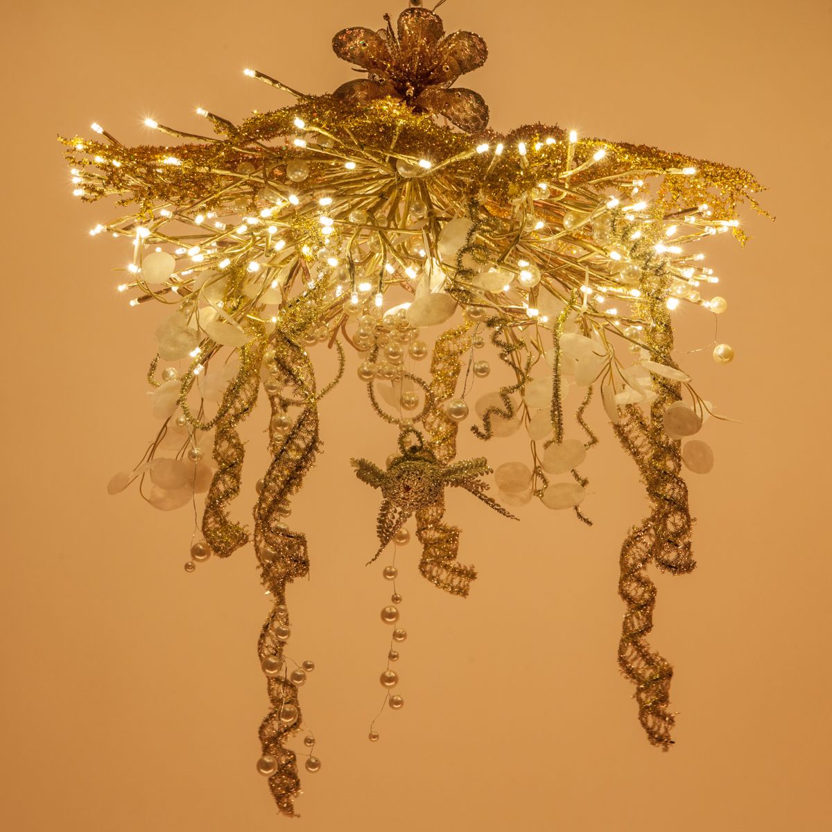 24" LED Starburst Gold
